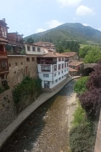 El río Quiviesa en Potes