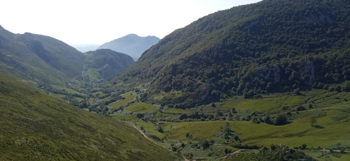 Panorámica desde el camino a Tresviso - Ruta por Picos de Europa y la Cornisa Cantabrica