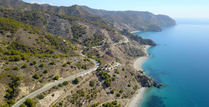 Acantilados de Maro-Cerro Gordo - 1001 curvas por Malaga y Granada