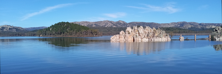 Embalse Gracia de Sola - Ruta por la Siberia extremeña y las Villuercas