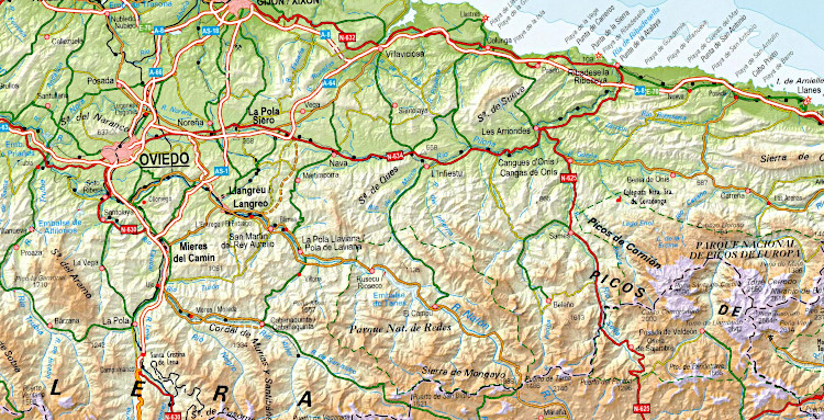 Nomenclatura de las carreteras españolas