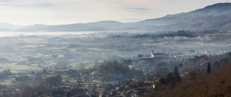 Vistas desde el Castelo do Pena de Aguiar  - Ruta Nacional 2 - Etapa Norte