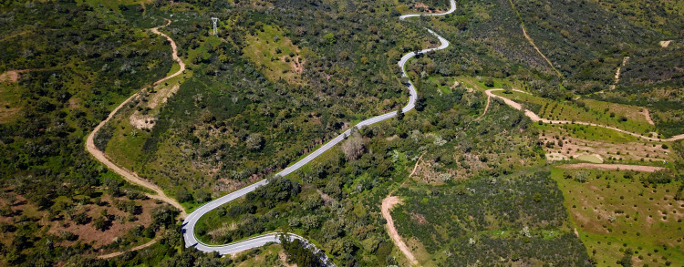 Sierra de Caldeirão- Ruta Nacional 2 - Etapa Sur